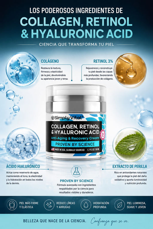 Crema Antiarrugas Simply Vital